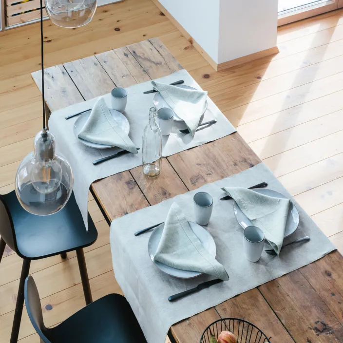 Leinen-Tischläufer