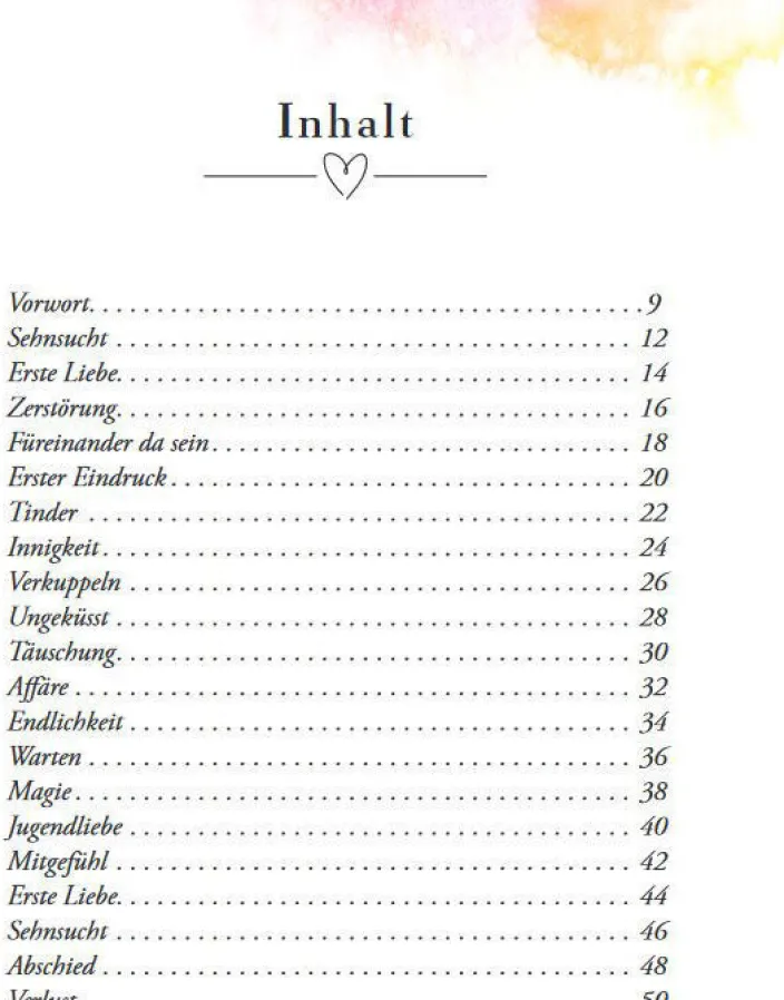 Liebesgeschichten »Lexikon der Liebe«