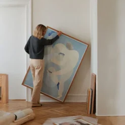 Lind, Sofia: »Hold You - Blue« mit Rahmen