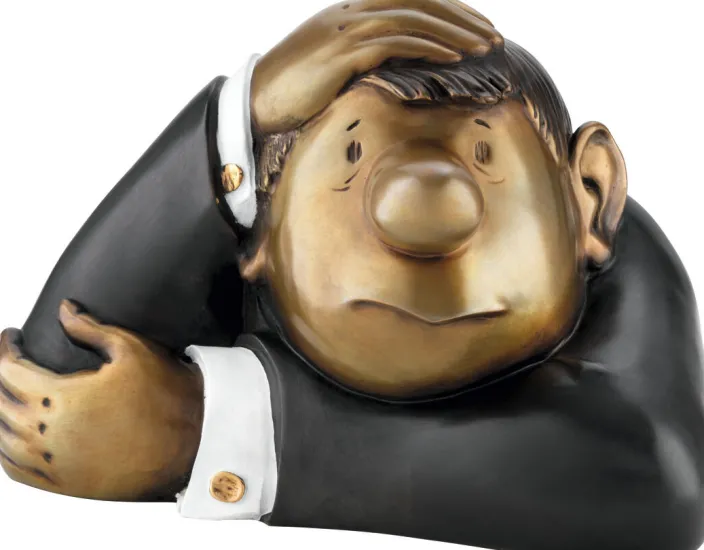 Loriot: Skulptur »Der Denker – Jubiläumsedition«