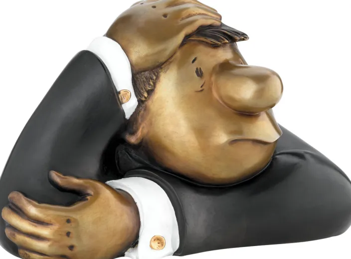 Loriot: Skulptur »Der Denker – Jubiläumsedition«