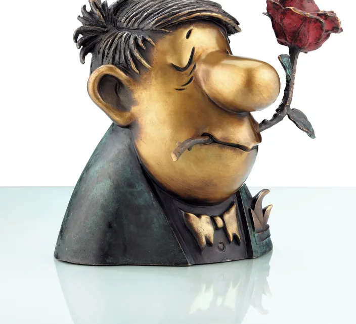 Loriot: Skulptur »Der Rosenkavalier«