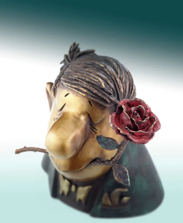 Loriot: Skulptur »Der Rosenkavalier«