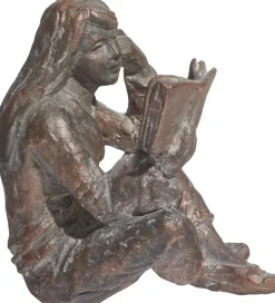 Luis Höger: Skulptur »Lesende«, Bronze