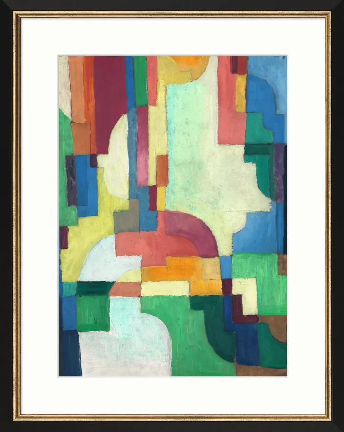 Macke, August: »Farbige Formen«, 1913