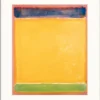 Mark Rothko: »Untitled (Blue, Yellow, Green, Red)«, 1951 Holz hell gerahmt