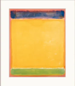 Mark Rothko: »Untitled (Blue, Yellow, Green, Red)«, 1951 Holz hell gerahmt