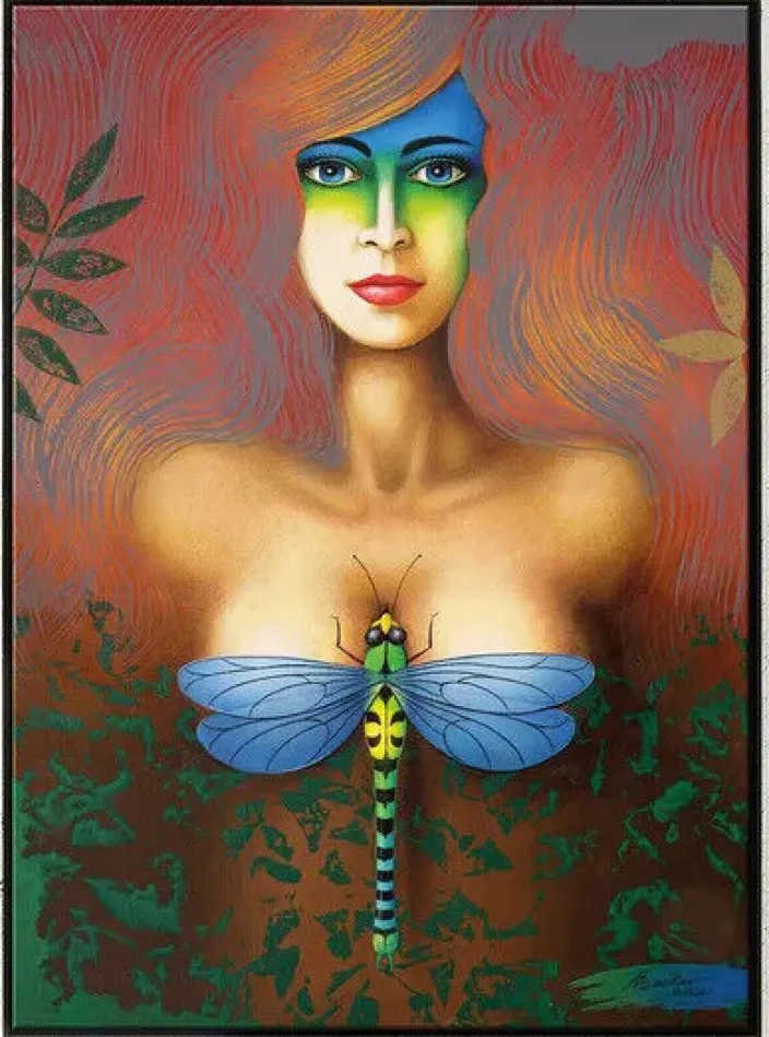 Michael Becker: Bild »Libelle«, 2022