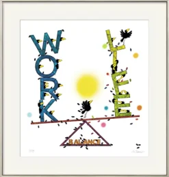 Michael Ferner: ​ Bild »Work-Life-Balance« (2023)