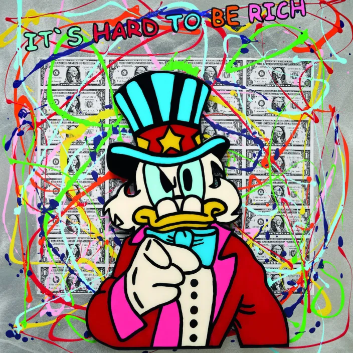 Michael Pfannschmidt: Bild »It’s Hard To Be Rich« (2023)
