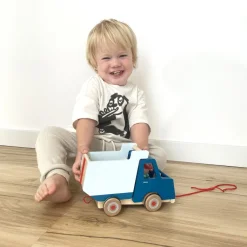 Nachziehfahrzeug Kipplaster