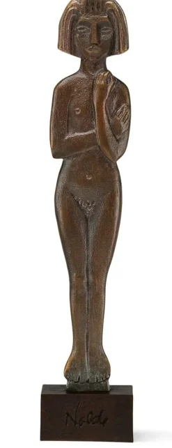 Nolde, Emil: Skulptur »Stehende Frau«, 1913/14