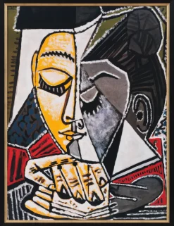 Picasso, Pablo: »Kopf einer lesenden Frau«