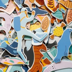 Puzzle »299 Meerestiere und 1 Taucher«