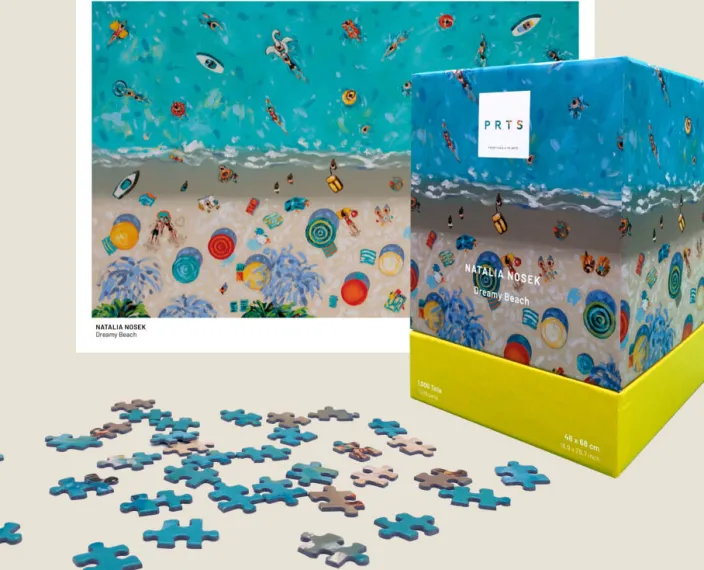 Puzzle & Kunstdruck »Dreamy Beach«