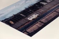 Puzzle & Kunstdruck »Ghost Town at the End of the world«