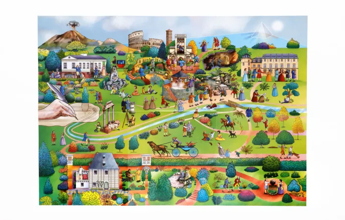 Puzzle »Die Welt von Goethe«