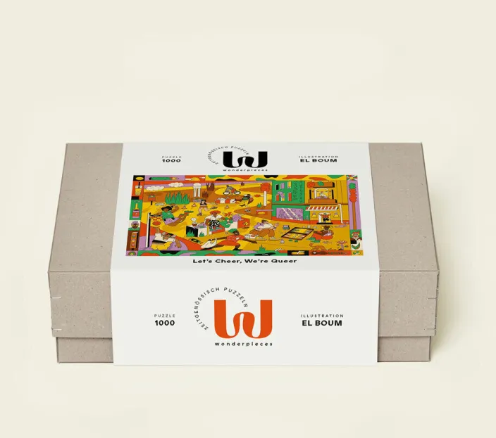 Puzzle »Let‘s Cheer, We‘re Queer«