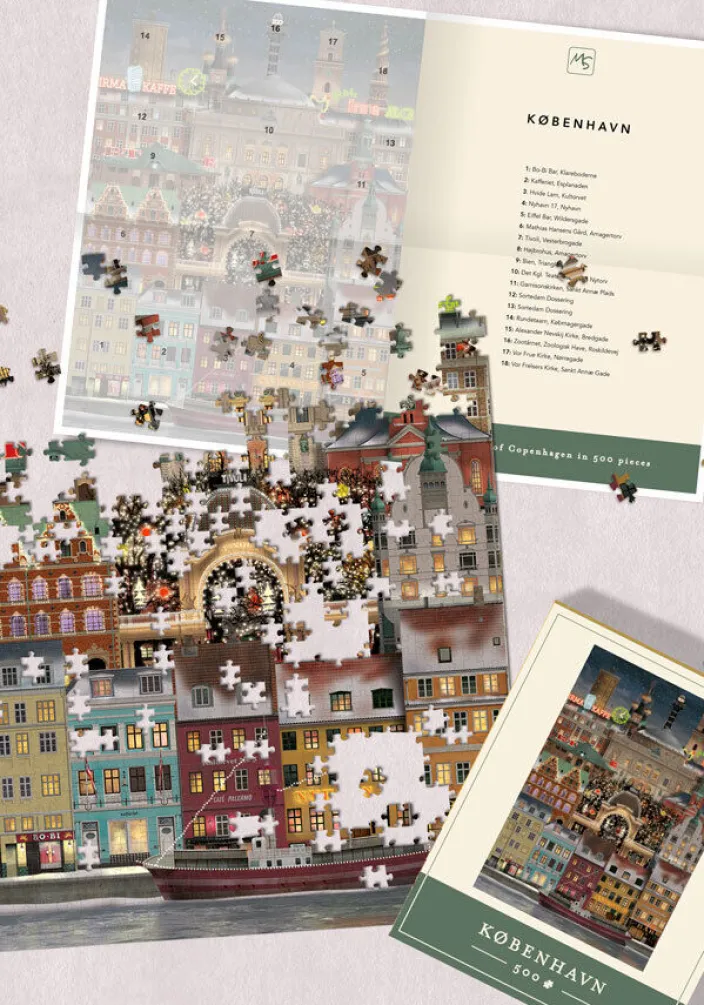 Puzzle »Weihnachten in Kopenhagen«