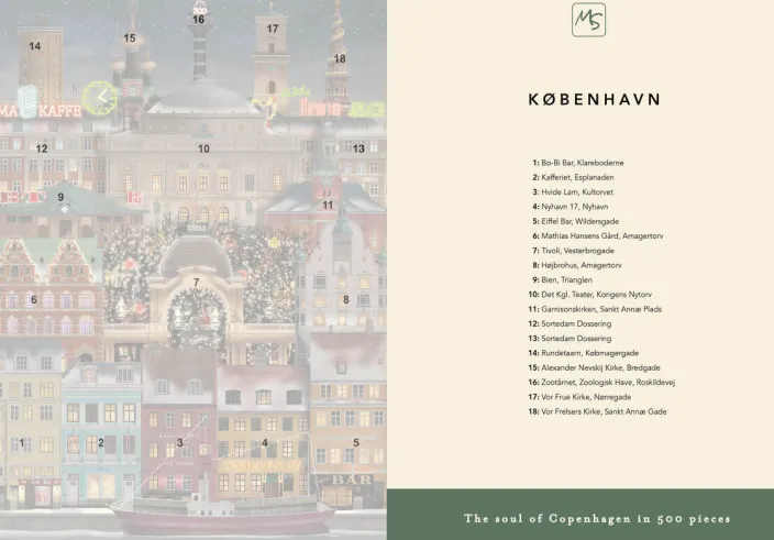 Puzzle »Weihnachten in Kopenhagen«