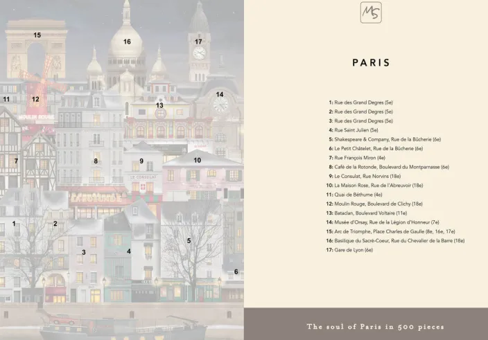 Puzzle »Weihnachten in Paris«