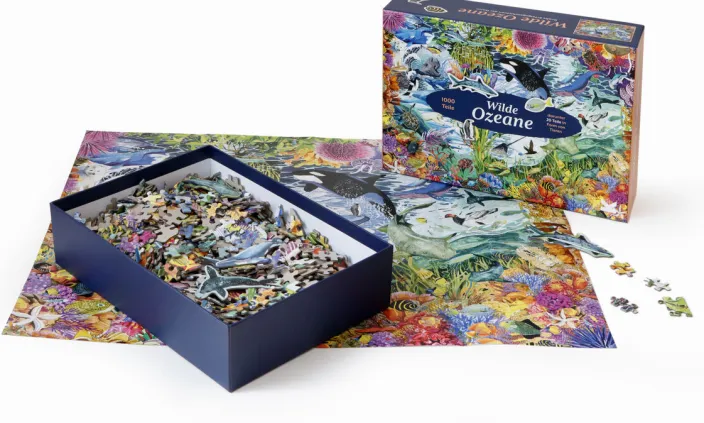 Puzzle »Wilde Ozeane«