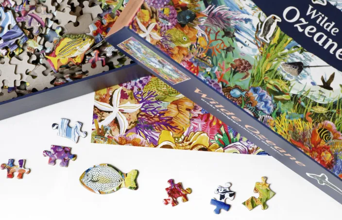 Puzzle »Wilde Ozeane«