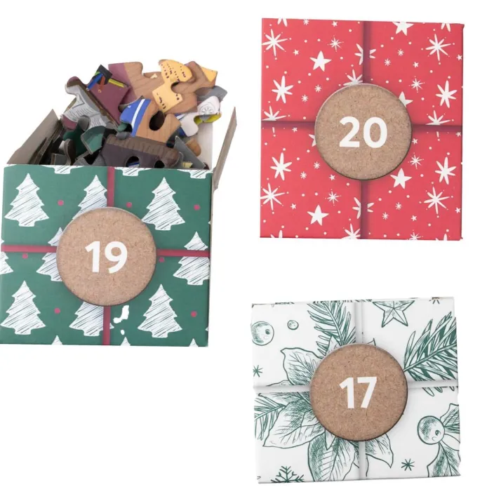 Puzzle-Rätsel-Adventskalender: Die dunkle Seite des Weihnachtsmarkts