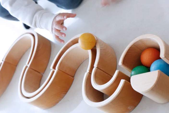 Regenbogen Holzspielzeug