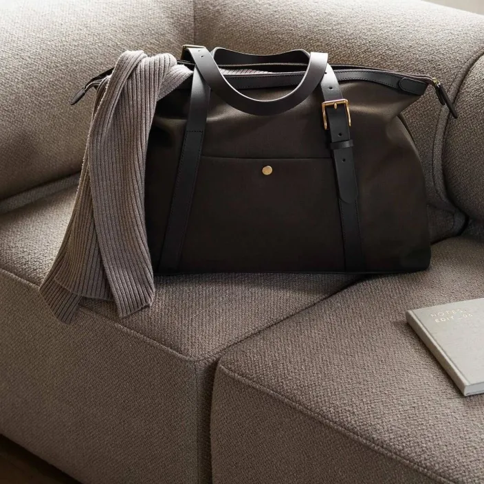 Reisetasche »HOLDALL«, Oliv / Braun