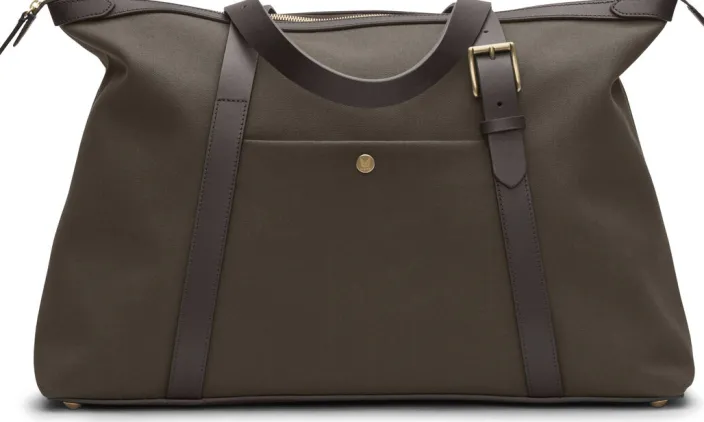Reisetasche »HOLDALL«, Oliv / Braun