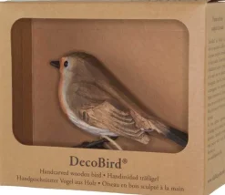 Rotkehlchen aus Holz