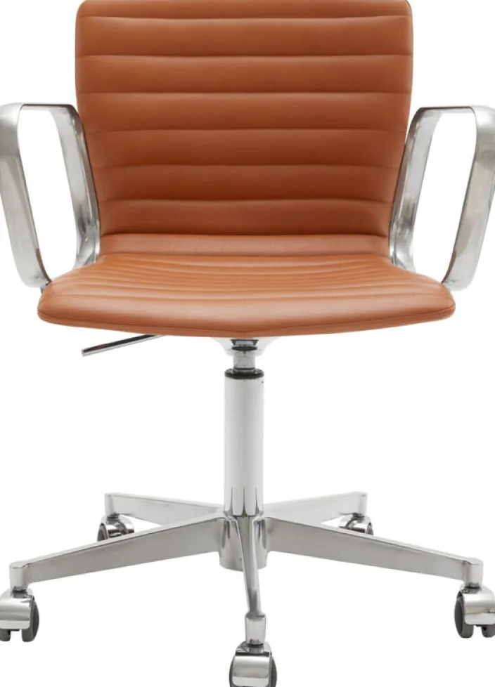 Schreibtischstuhl »Butterfly« aus Leder