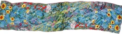 Seidenschal »Bauerngarten mit Sonnenblumen«, nach Gustav Klimt