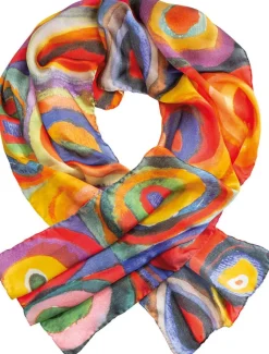 Seidenschal »Farbstudie Quadrate«,1913 nach Wassily Kandinsky