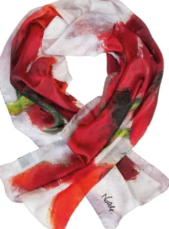 Seidenschal »Großer Mohn« nach Emil Nolde