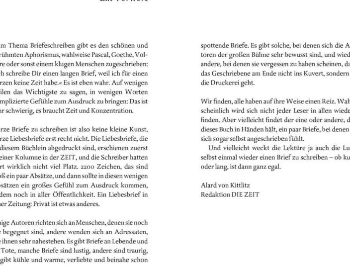 Seither denk ich dauernd an Dich - Besondere Liebesbriefe