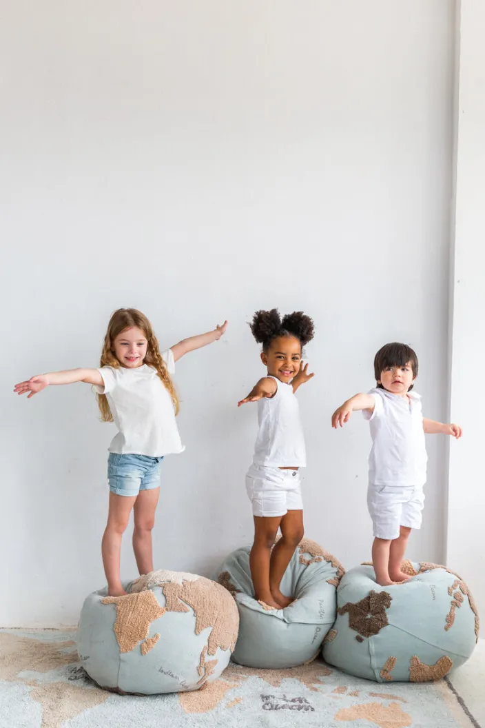 Sitzkissen »Pouf World Map«