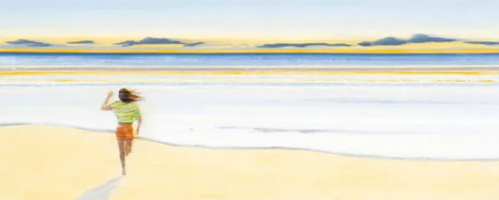 Struck, Anja: »Goldener Schimmer am Horizont«, 2021