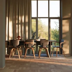 Stuhl »com 66« Schwarz, Eiche