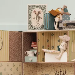 »Superheldmaus« in Streichholzschachtel