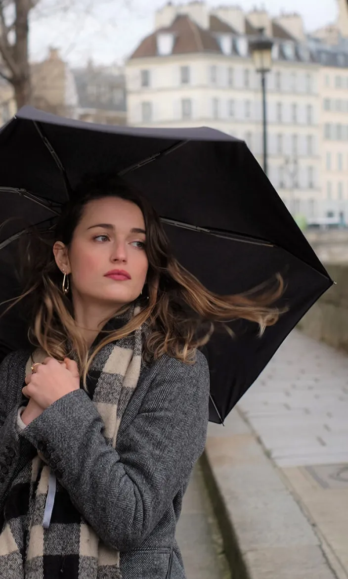 Taschenschirm »Jane«, Schwarz