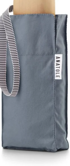 Taschenschirm »Victor «, Steinblau