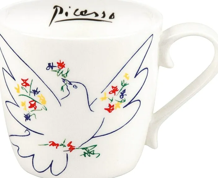 4-teiliges Becherset nach Pablo Picasso