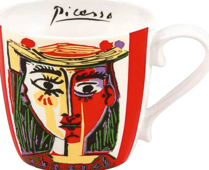 4-teiliges Becherset nach Pablo Picasso