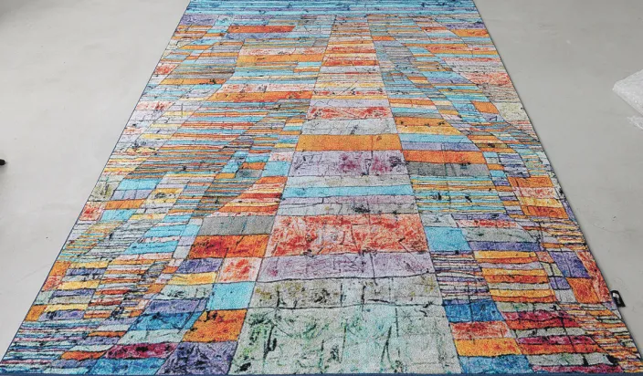 Teppich »Haupt- und Nebenwege« nach Paul Klee