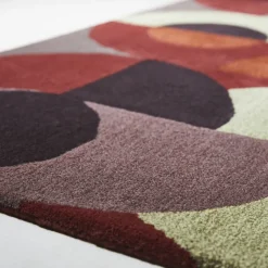 Teppich »Red Circles«
