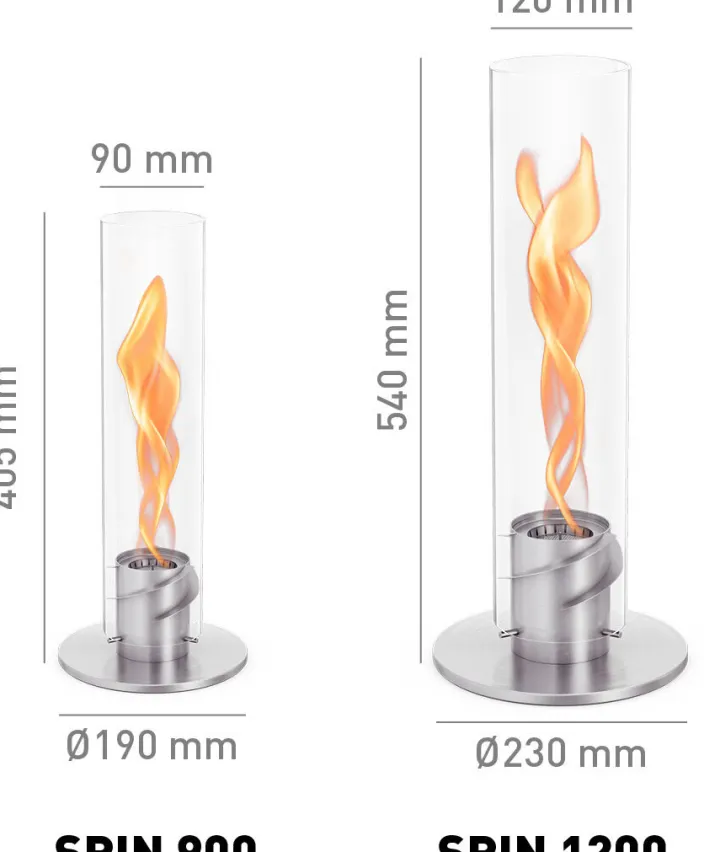 Tischfeuer »SPIN 900«