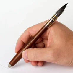 Traditioneller Aquarellpinsel mit Ethergraf®-Metallspitze