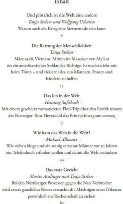 »Und plötzlich ist die Welt eine andere«: Sternstunden der Menschheit